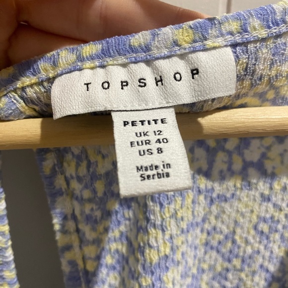 Top shop mini flowery dress - Picture 3 of 3